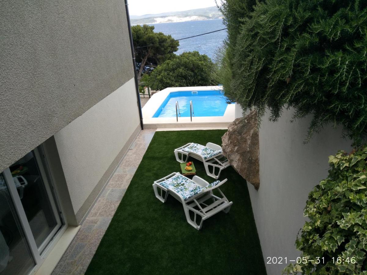 Private Pool And Sea View Apartment Omiš Eksteriør bilde
